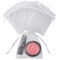 Tojwi 50pcs Organza Bags-Mix Color 3.54''x4.33''(9x11cm) Satin Drawstring Organza Pouch Wedding Party Favor Gift Bag Jewelry Watch Bags (White)